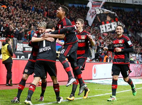 לא התקשתה מול האחרונה. לברקוזן מטיילת (getty)