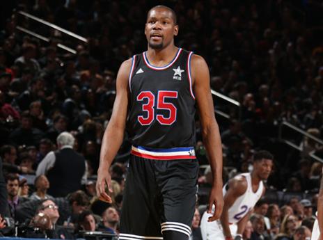 שוב בחמישייה. דוראנט (getty)