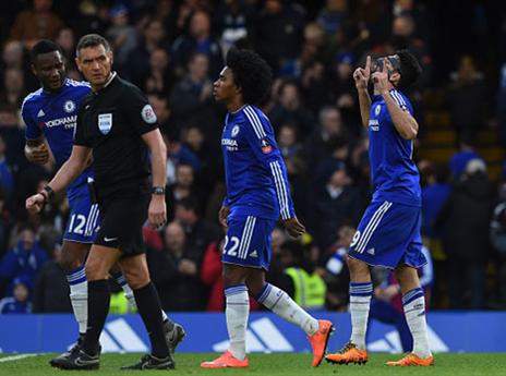 קוסטה פתח את החגיגה (GETTYIMAGES)