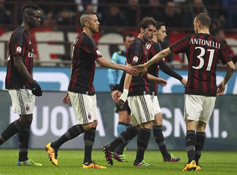 מילאן העפילה לגמר הגביע (gettyimages)