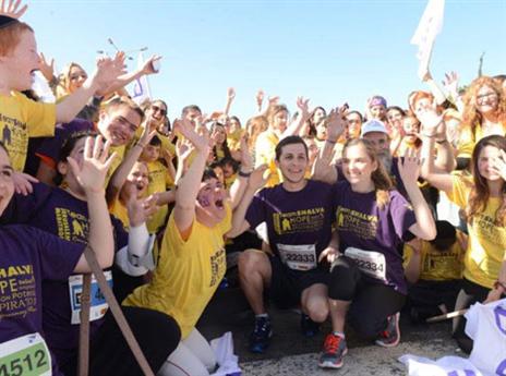 גלעד שליט, מהמתנדבים הקבועים בארגון (צילום באדיבות "שלוה")