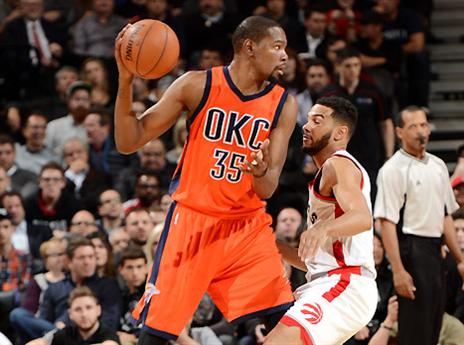 גם דוראנט לא היה רחוק מטריפל דאבל (gettyimages)