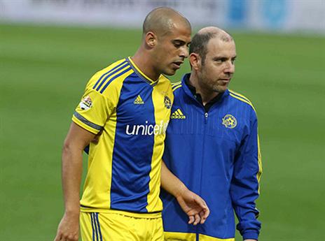 סוף סוף חוזר להרכב. בן חיים (צילום: אלן שיבר)