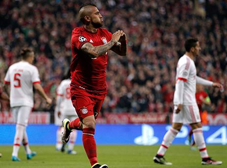 הצ'יליאני שכבש הכי הרבה באלופות (getty)