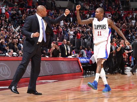 קרופורד עם מאמנו ריברס. משמעותי מאוד בקליפרס (getty)