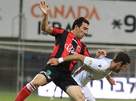 ניצחון, והפועל חיפה תשרוד (צילום: סוכנות ג'יני)