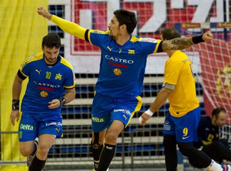 בדרך ל-0:3 חלק? (צילום: יועד כהן, איגוד הכדוריד)