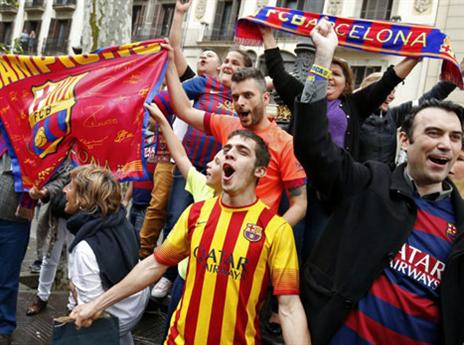 חגיגות בקטאלוניה (GETTYIMAGES)