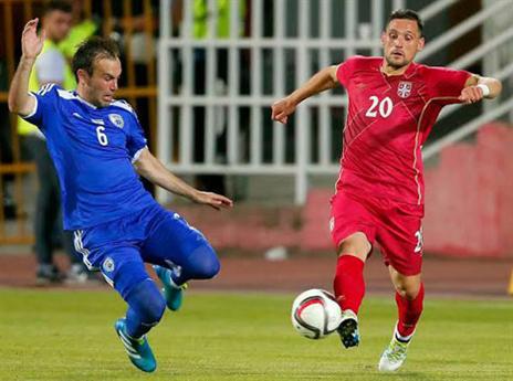 נאתכו. לא משחק שישראל תרצה לזכור (צילום: ההתאחדות הסרבית)