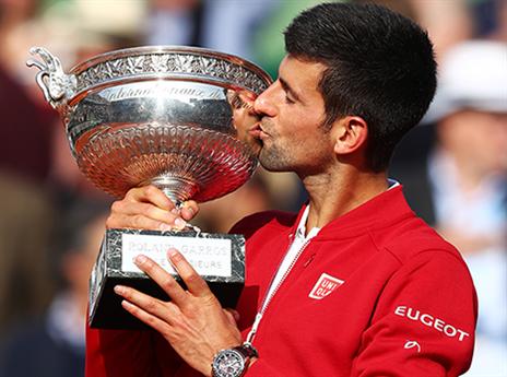 "אולי הרגע הכי מיוחד בקריירה שלי". ג'וקוביץ' נרגש (getty)