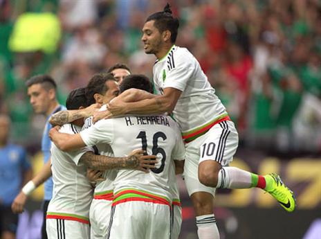 מקסיקו חגגה ניצחון מרשים (GETTYIMAGES)