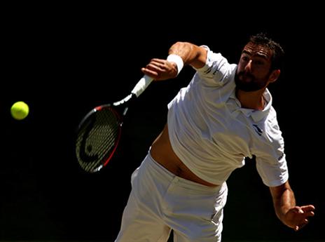 צ'יליץ' נאבק אך נכנע ברגעי ההכרעה (getty)