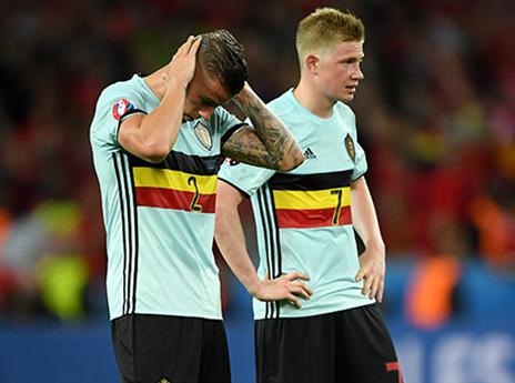 לא עמדה בציפיות. נבחרת בלגיה מאוכזבת (getty)