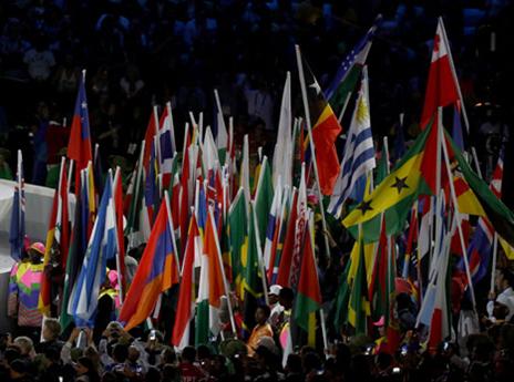 אחווה אולימפית (GETTY)