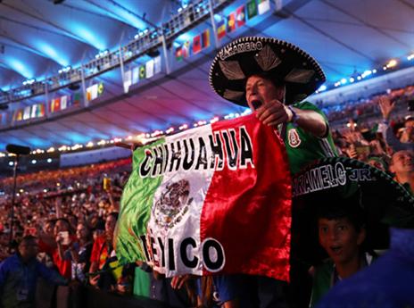 הקהל היה באקסטזה מוחלטת (getty)