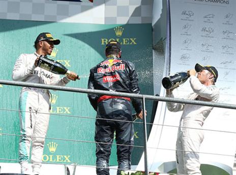 המירוץ בספא לא איכזב (getty)