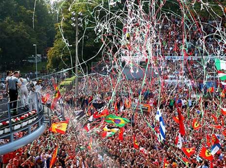 אווירה מחשמלת במונזה (getty)