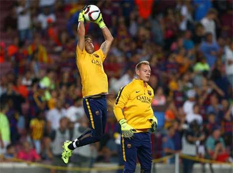 תחרות אינטנסיבית. טר שטגן ובראבו (Getty)