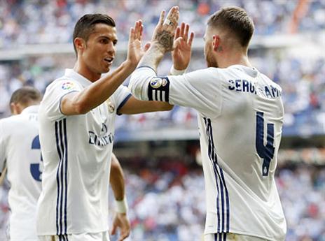 רונאלדו חזר וכבר הבקיע (getty)