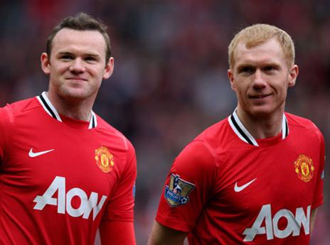 עם סקולס. "שרף את עצמו" (Getty)