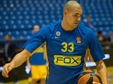 צירבס בחימום. מכבי חייבת אגרסיביות בצבע (צילום: עודד קרני)