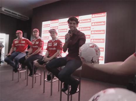 קאקא ונהגי פרארי בברזיל