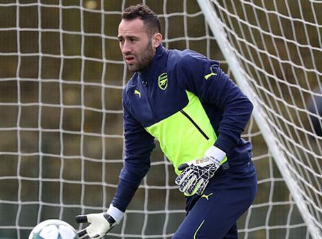 באלופות, הוא השוער של ארסנל. אוספינה (gettyimages)