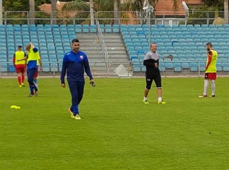 סילבס באימון