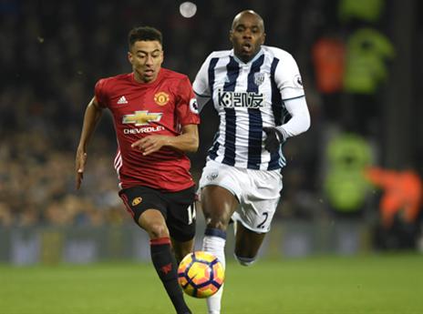 ניום במדי ווסט ברום מול לינגארד. מעדיף לשמור על מעמדו (Getty)