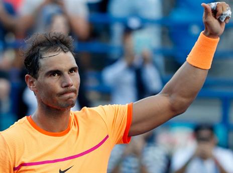 נדאל מודה לקהל. היעד הבא - בריסביין (Getty)