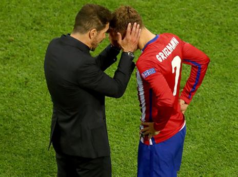 גריזמן וסימאונה. סיומה של תקופה מופלאה במדריד? (Getty)