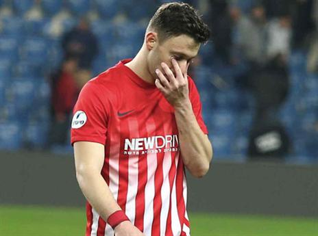 אפילו לא היה קרוב לשער. אלטמן המתוסכל (צילום: אלן שיבר)