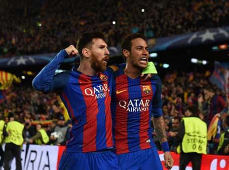 ניימאר כבר האריך חוזה, מסי עדיין לא (Getty)