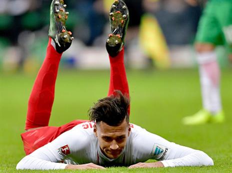 לייפציג מרוסקת. איבדה גובה (getty)