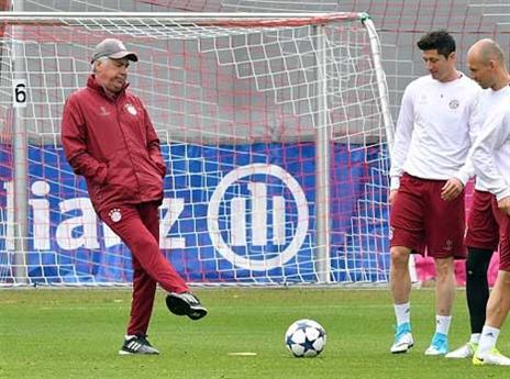 כאב ראש לפני רבע הגמר. אנצ'לוטי (Getty)