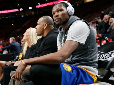 דוראנט. כנראה שלא יסכנו אותו (Getty)