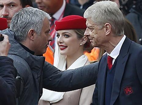 ניצחון ליגה ראשון לוונגר על מוריניו (getty)