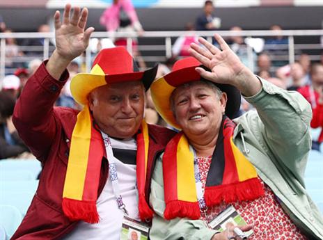 אוהדים גרמנים בסוצ'י (getty)