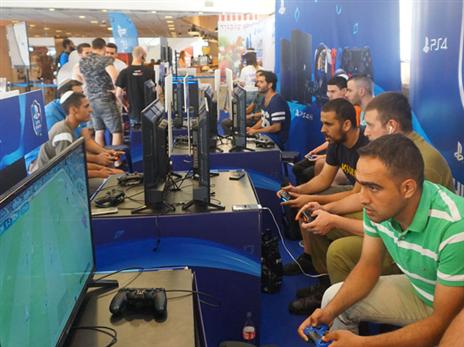 במהלך טורניר הזוגות של PES 2017