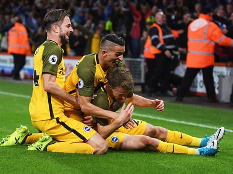 ברייטון הדהימה את הקהל בדין קורט, אבל זה לא החזיק מעמד (getty)