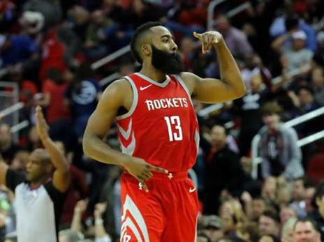 היה גדול על קליבלנד. הארדן (Getty)