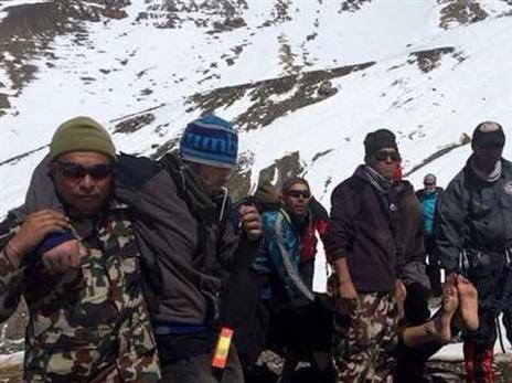 מלאך המוות הצטרף לשיירה באנפורנה