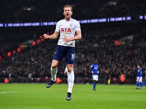 שיאן השערים של הספרס בפרמייר ליג. קיין (getty)