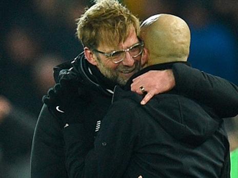 גווארדיולה שוב הפסיד לקלופ (getty)