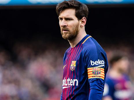 ברצלונה עדיין לא החליטה האם ישחק. מסי (getty)