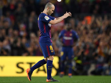 אינייסטה. שבוע אחרון במועדון (getty)