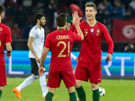 רונאלדו יפצה על המפלה במונדיאל הקודם? (GETTY)