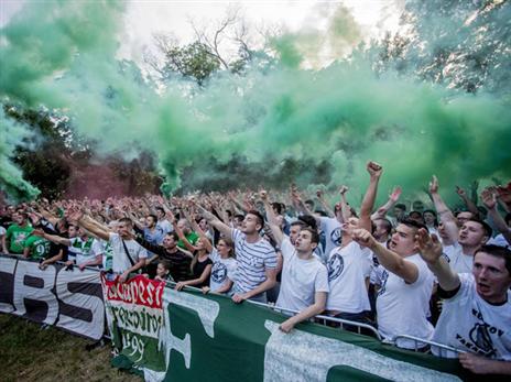 אוהדי פרנצווארוש. ישמרו על איפוק? (getty)