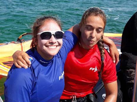 גבע וגזית. הצלחות נהדרות לישראלים (צילום: איגוד השייט)