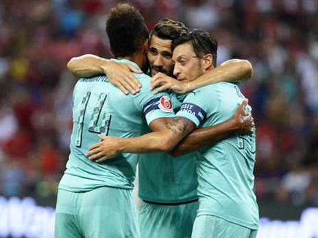 התחיל טוב, ונמשך עוד יותר טוב לארסנל (getty)